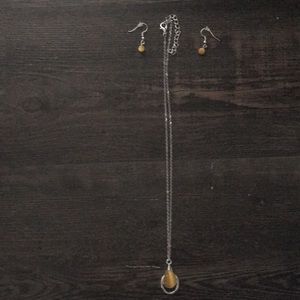 Necklace and Earrings